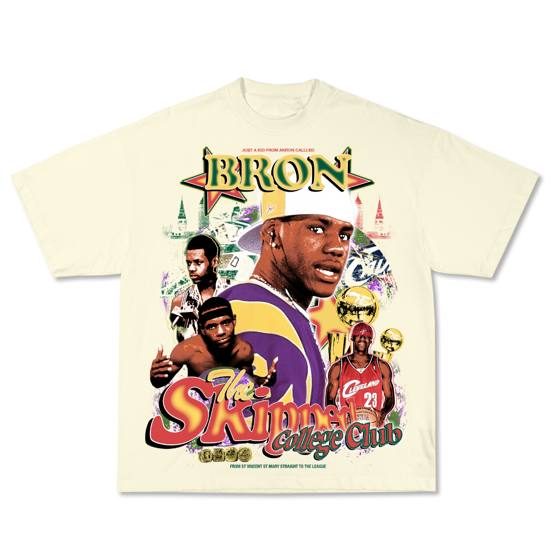 Lebron "Skipped College" V2 Tee