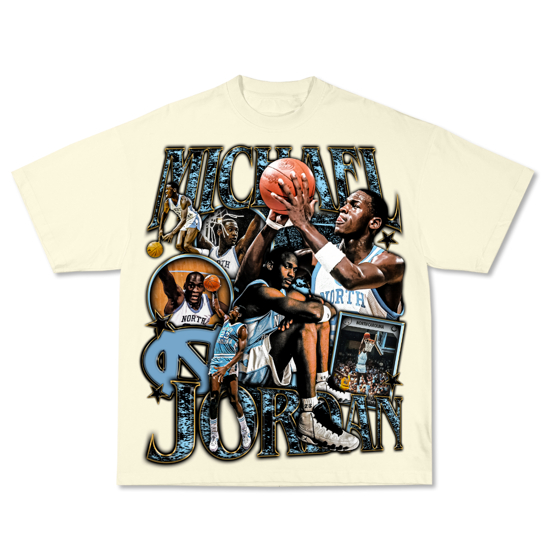 MJ "UNC" Tee