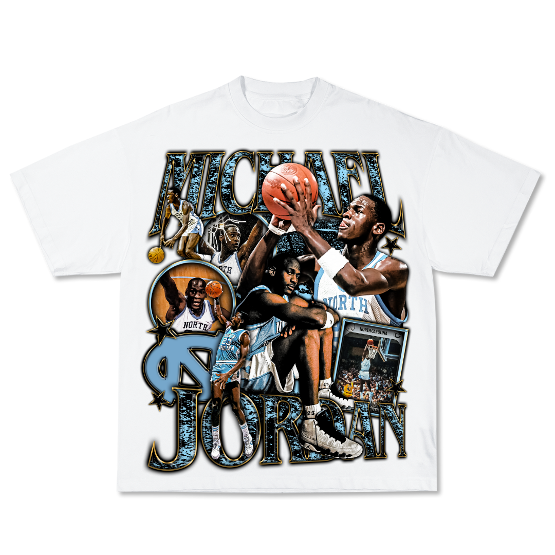 MJ "UNC" Tee