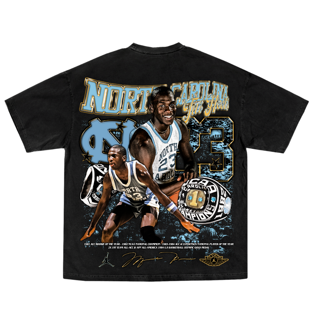 MJ "UNC" Tee