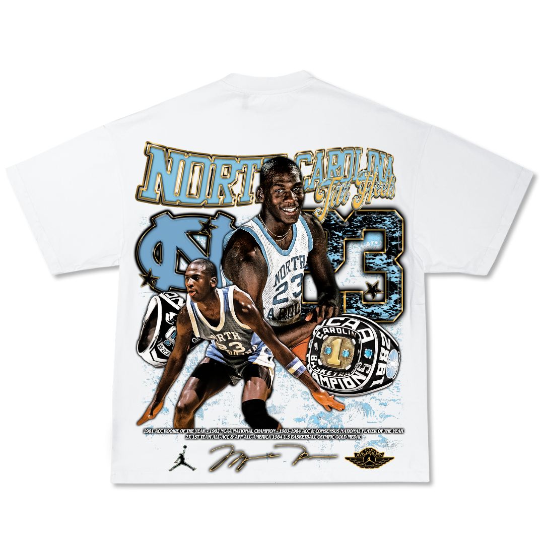 MJ "UNC" Tee