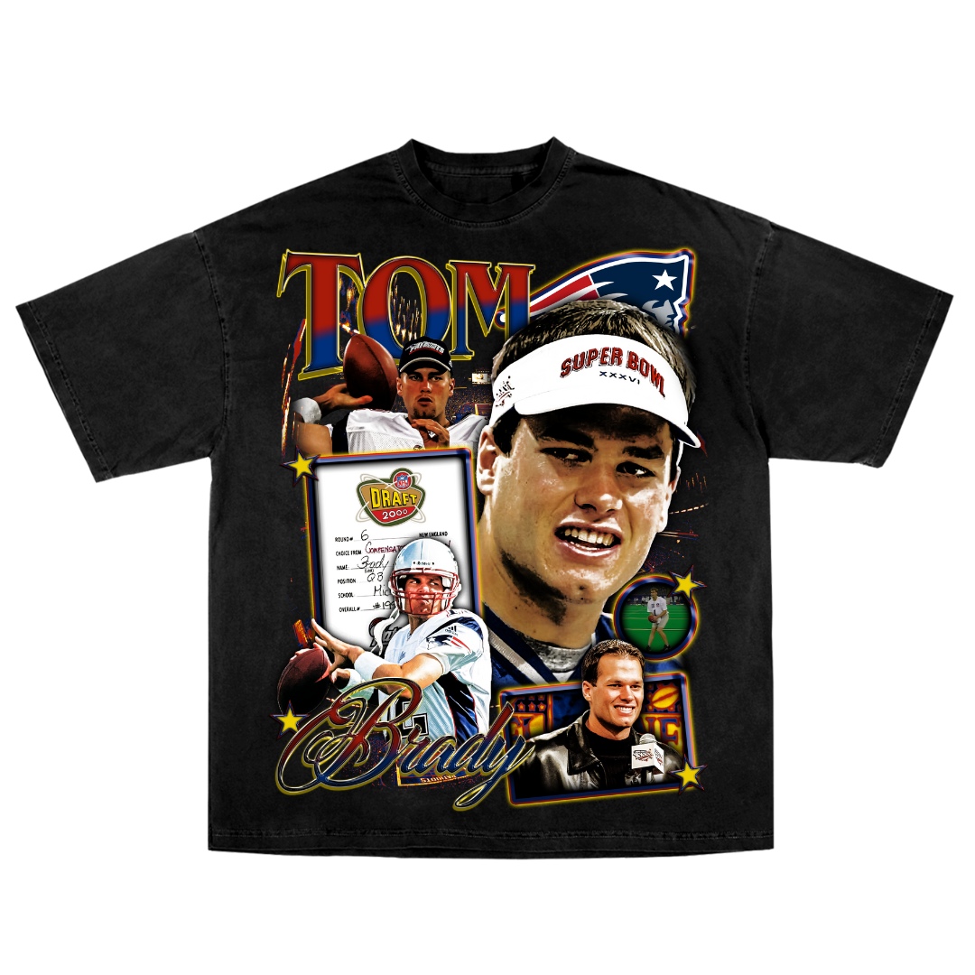 Tom Brady "6th Round" Tee