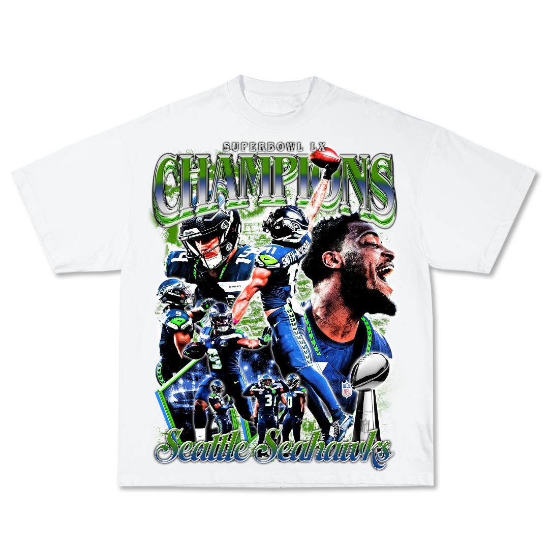 Seahawks LX Champs Tee