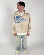 Vintage Wear Zip Hoodie