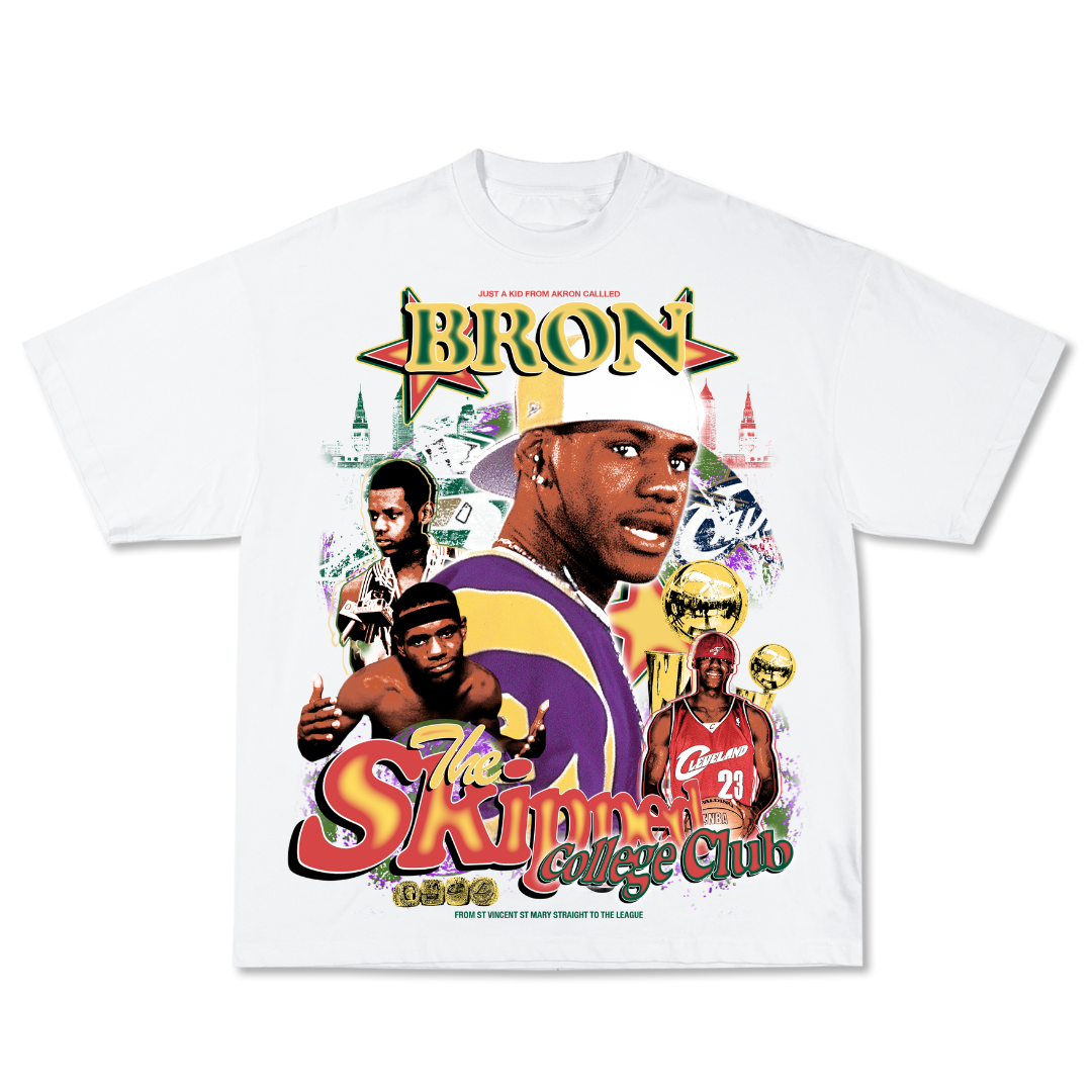 Lebron "Skipped College" V2 Tee