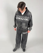 Gamble Zip Hoodie [Black]