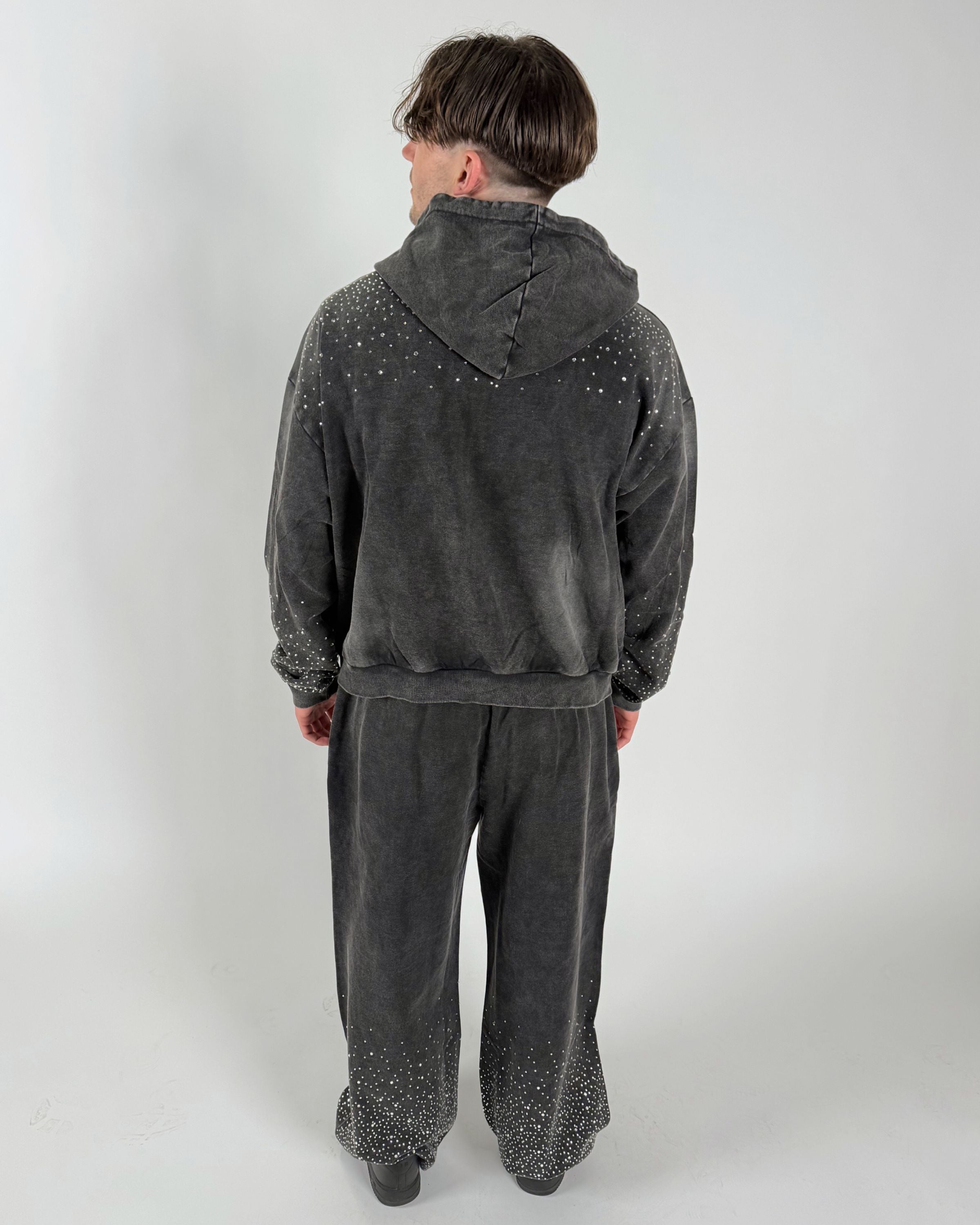 Gamble Zip Hoodie [Black]