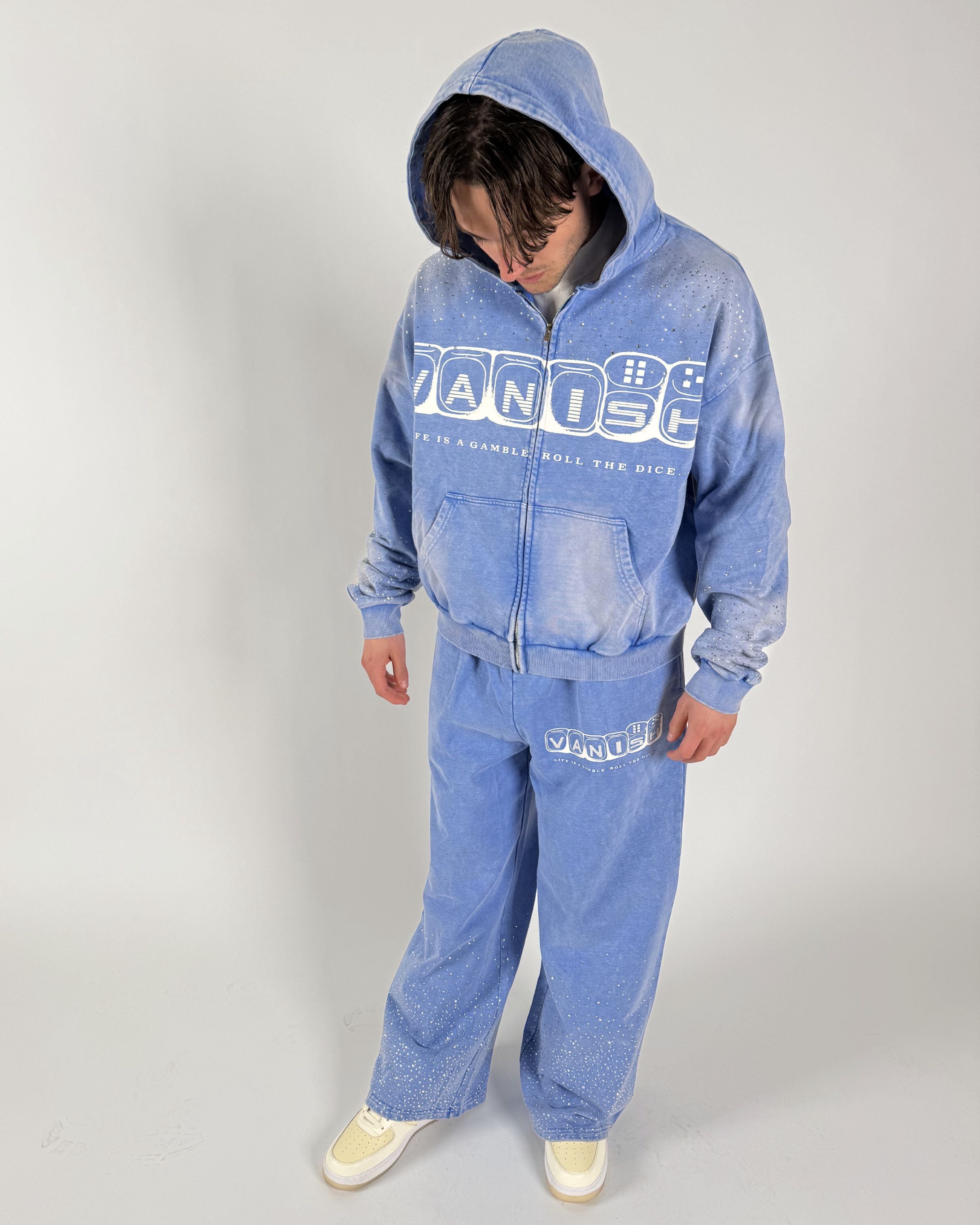 Gamble Zip Hoodie [Blue]