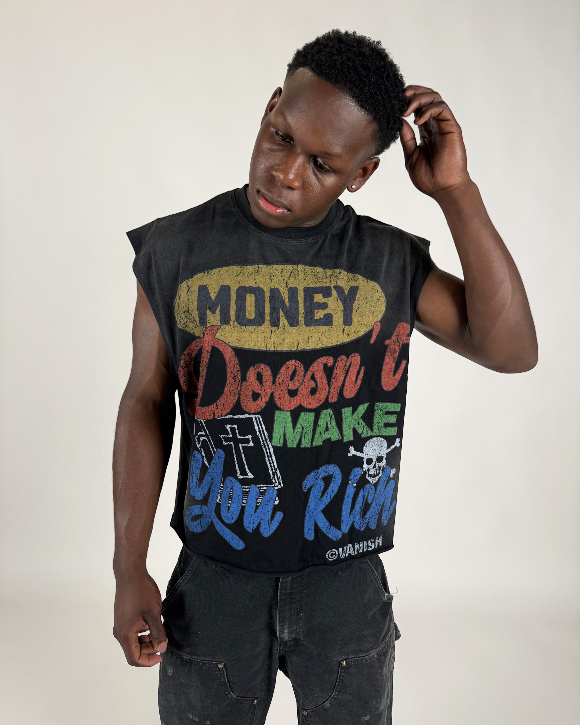 Beyond Money Cropped Tank