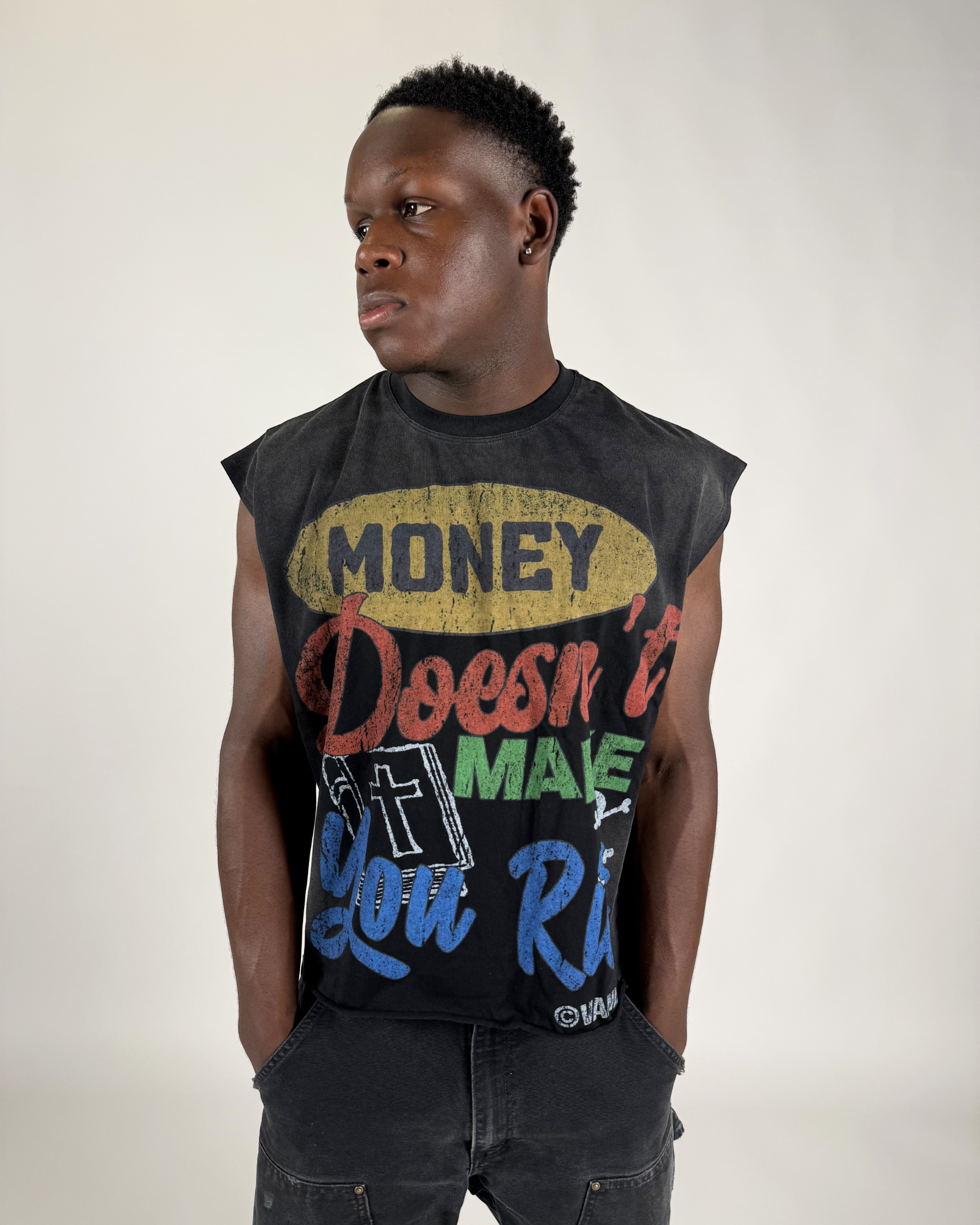 Beyond Money Cropped Tank
