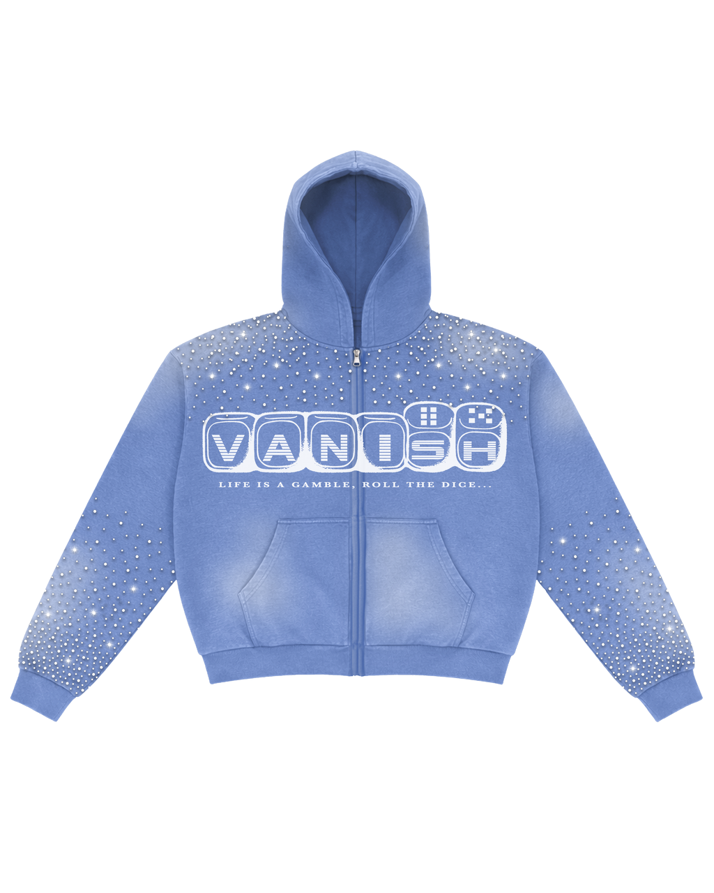 Gamble Zip Hoodie [Blue]