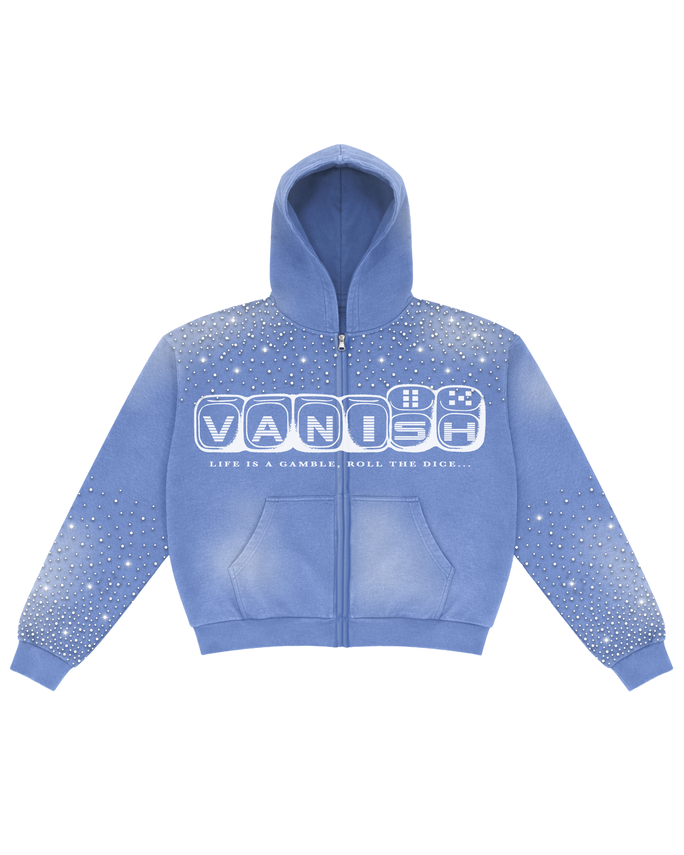 Gamble Zip Hoodie [Blue]