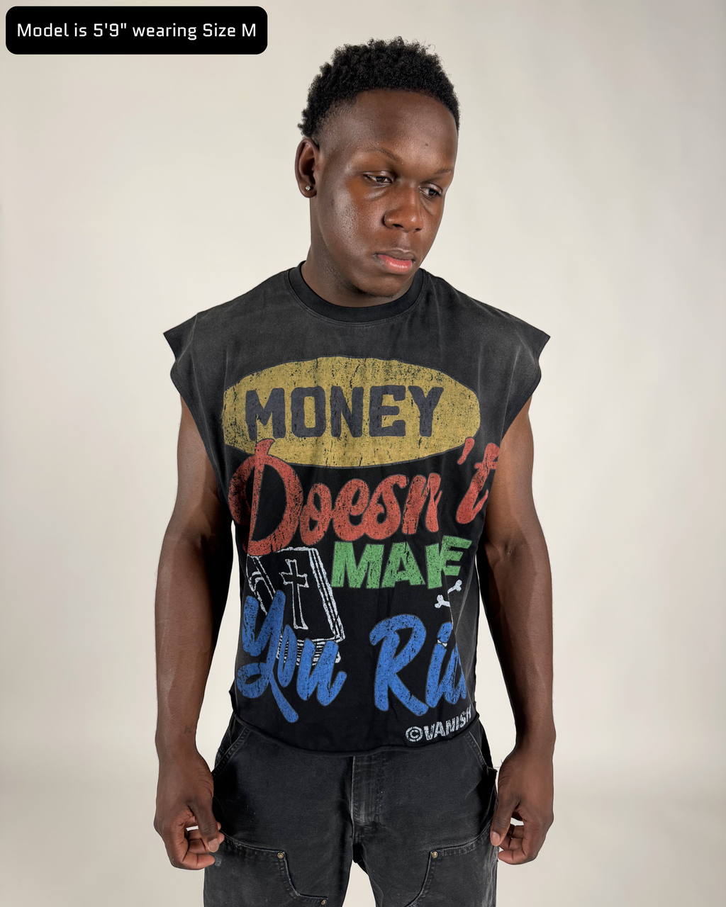 Beyond Money Cropped Tank