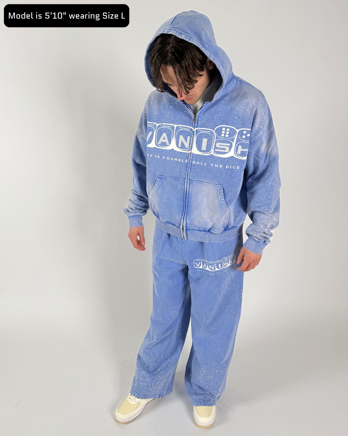 Gamble Zip Hoodie [Blue]