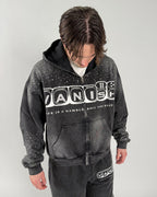 Gamble Zip Hoodie [Black]