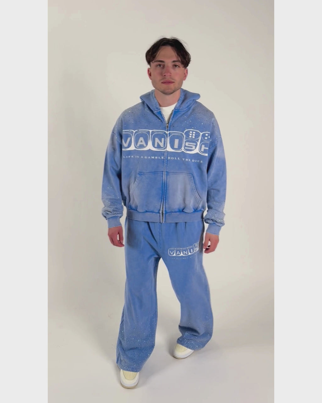Gamble Zip Hoodie [Blue]