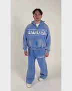 Gamble Zip Hoodie [Blue]